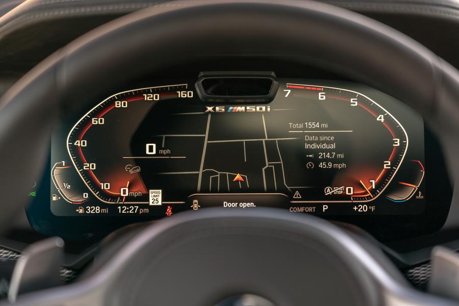 Панель приборов BMW X6 M50i 2019 года  (NA) (фото 16 из 29)